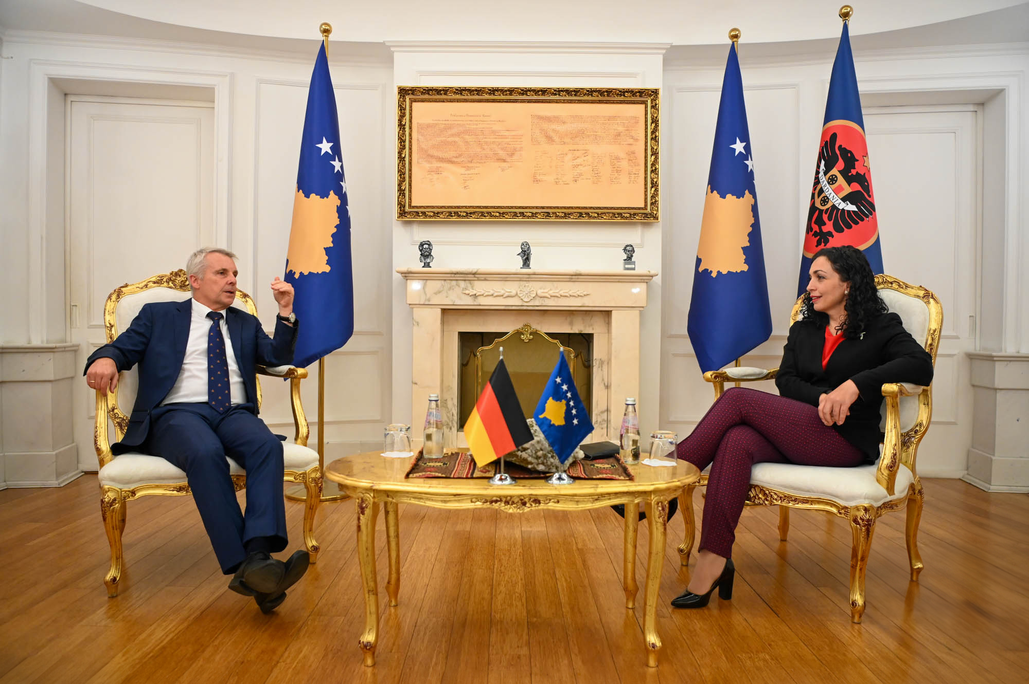 Osmani dhe Rohde diskutojnë për punën që po bëhet për zbatimin e çështjeve të dakorduara në Bratisllavë