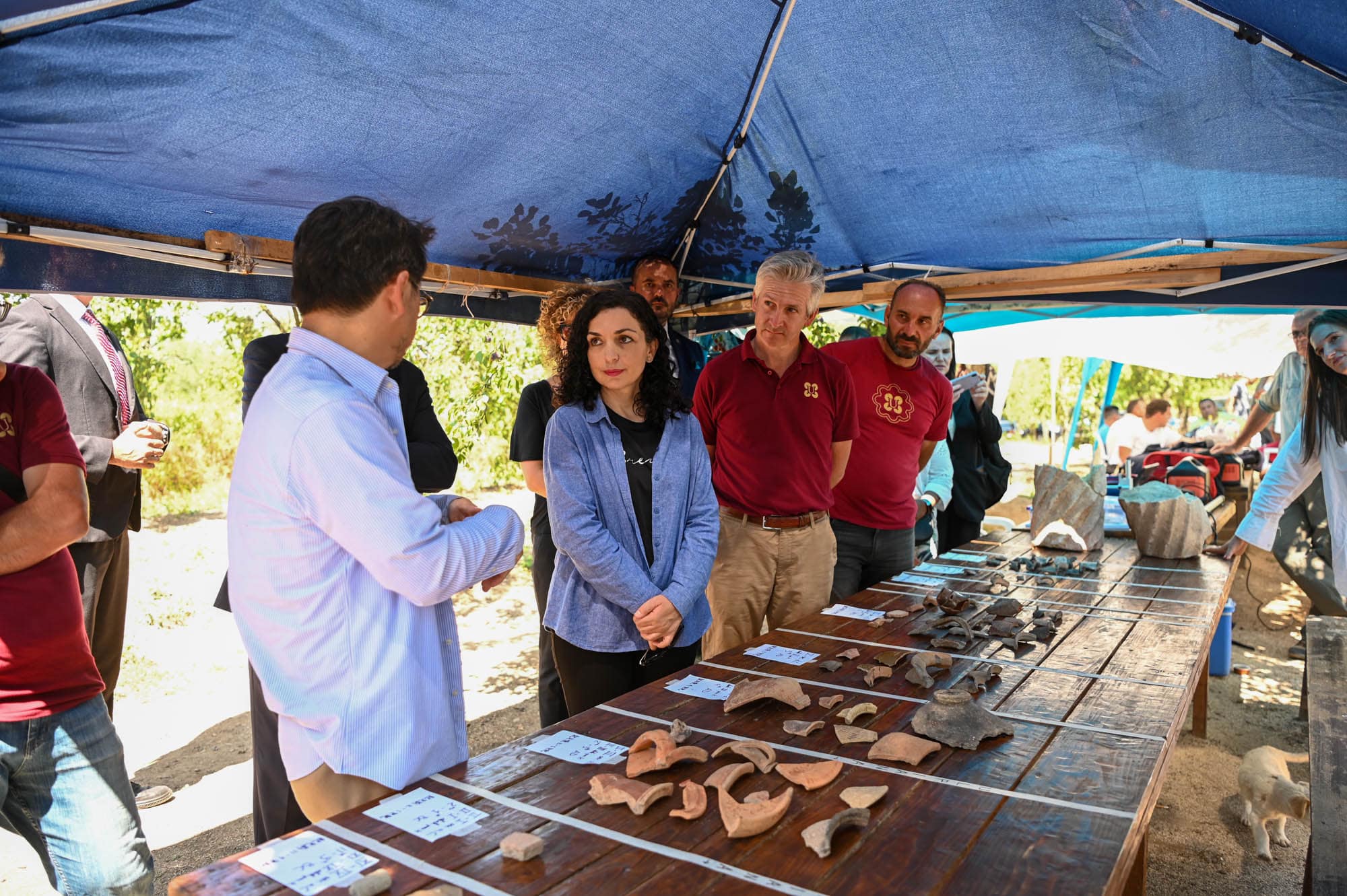 Presidentja Osmani: Ulpiana është një udhëtim nëpër kohë që zbulon thesaret e fshehura të së kaluarës sonë