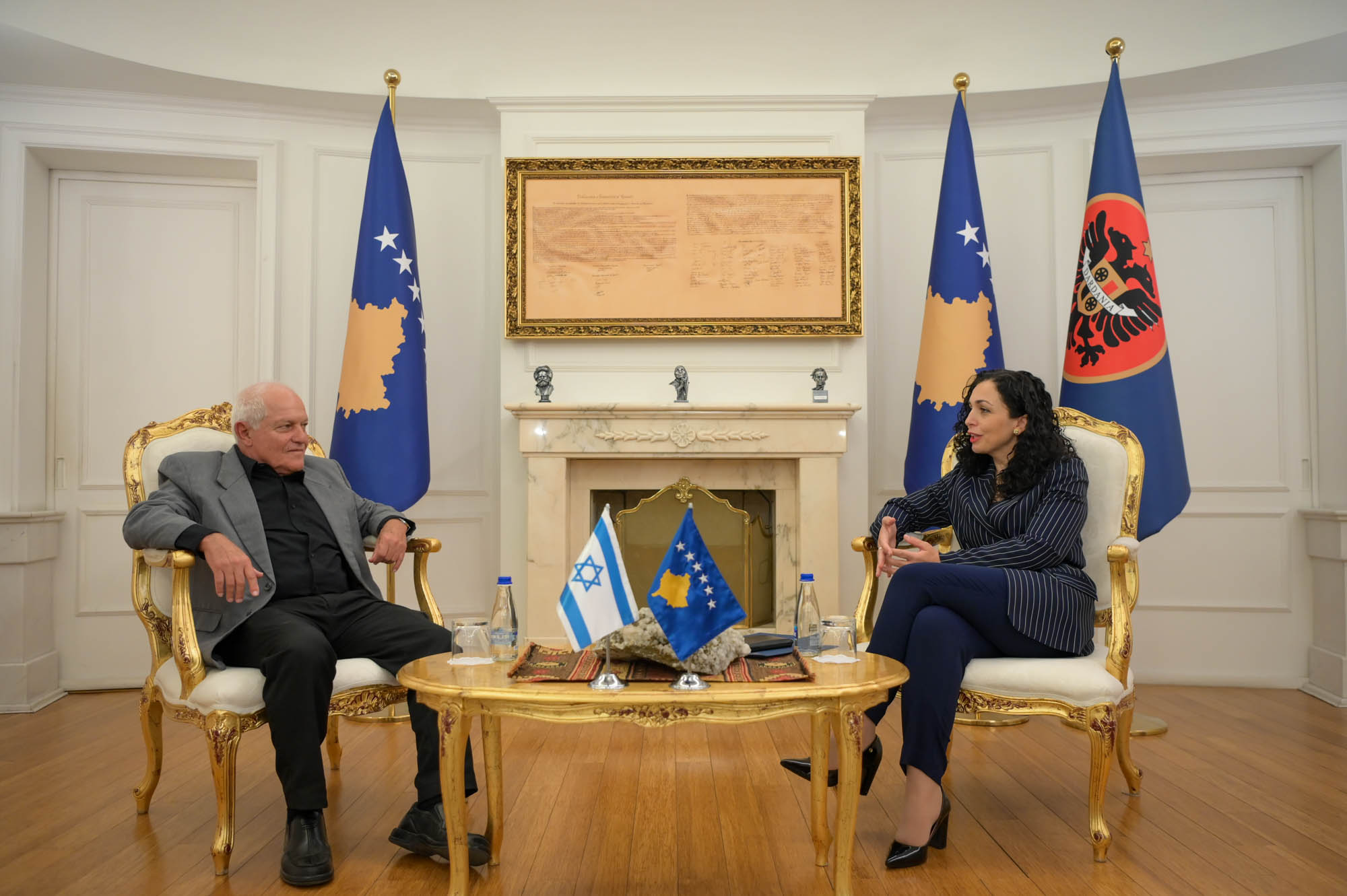 Presidentja Osmani pret ministri izraelit, Katz, shpreh nevojën e procesit të heqjes së vizave për qytetarët e Kosovës