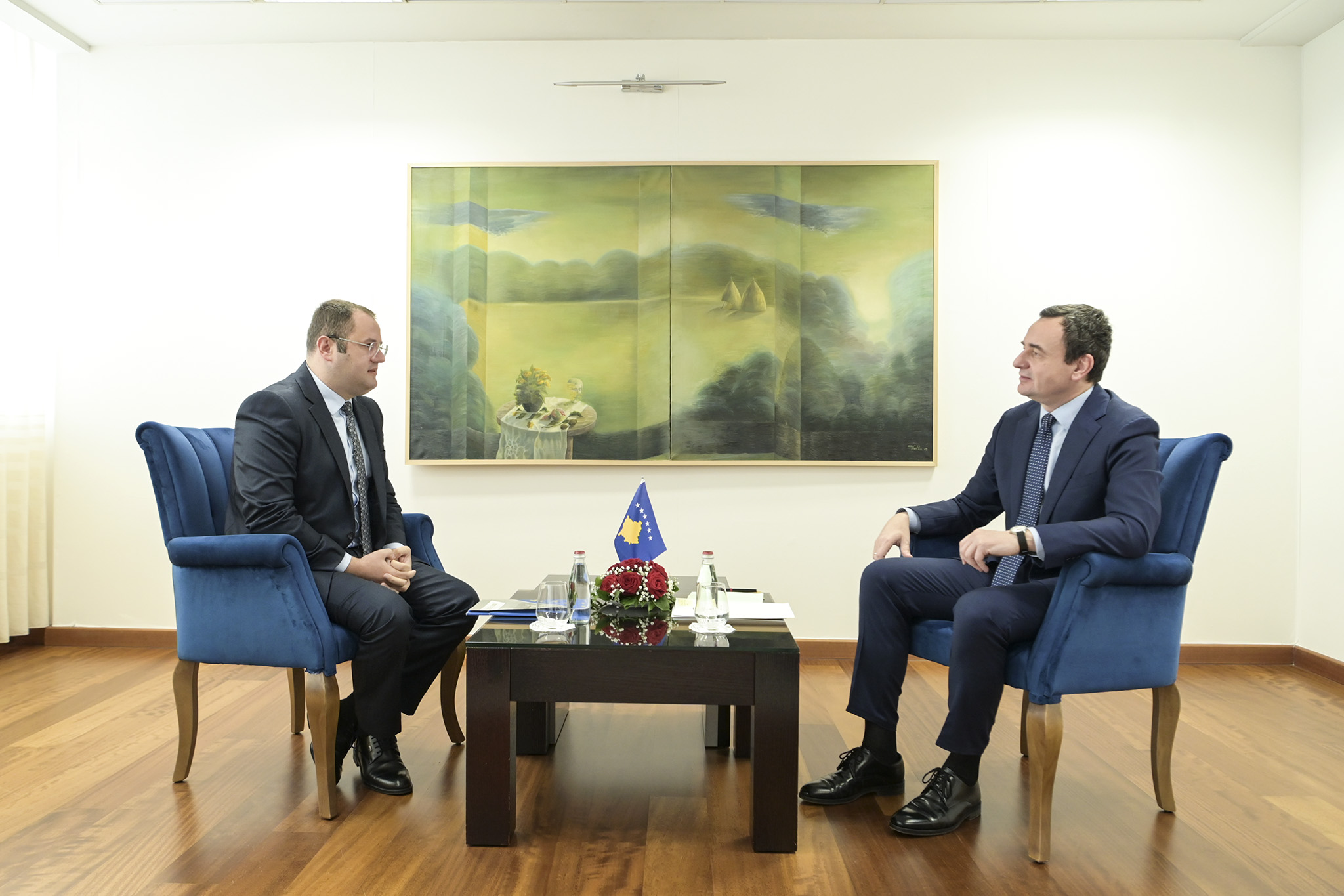 Guvernatori Ismaili njofton kryeministrin Kurti mbi punën e BQK-së, planet dhe synimet