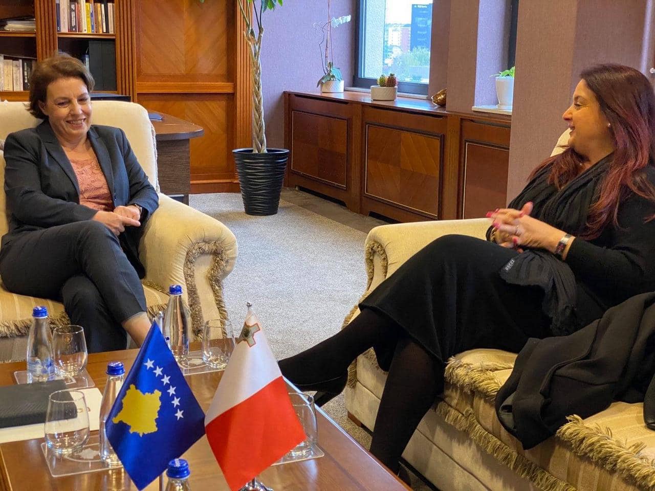 Gërvalla- Ferrante: Forcim i marrëdhënieve bilaterale dhe bashkëpunim mes Kosovës dhe Maltës