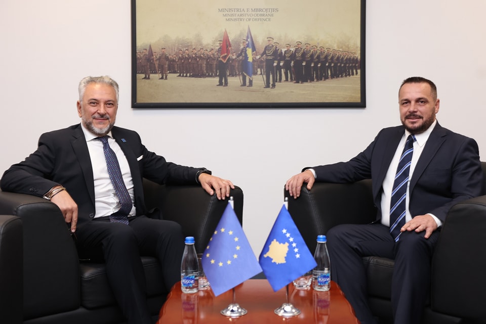 Maqedonci takon Barbano, diskutojnë rreth situatës së sigurisë në Kosovë