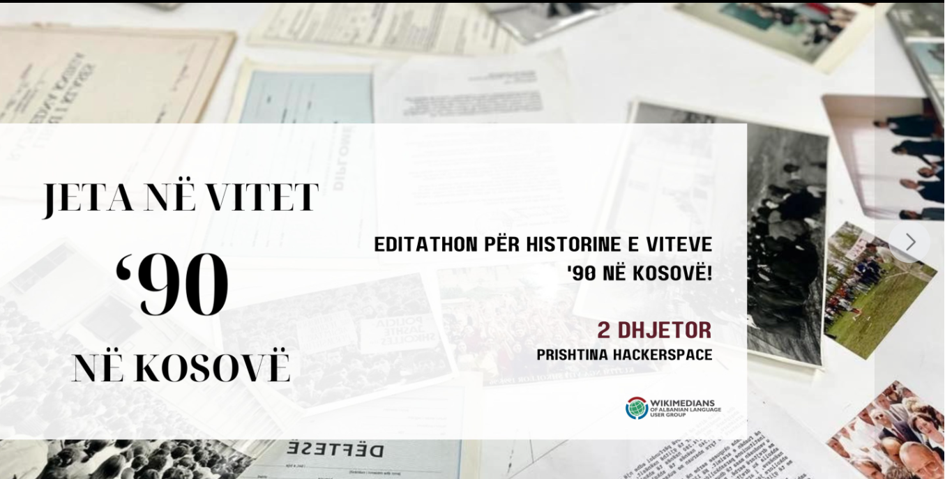 Fushata për mbledhjen e informacioneve dhe dokumentim mbi jetën paralele në vitet 90-të në Kosovë